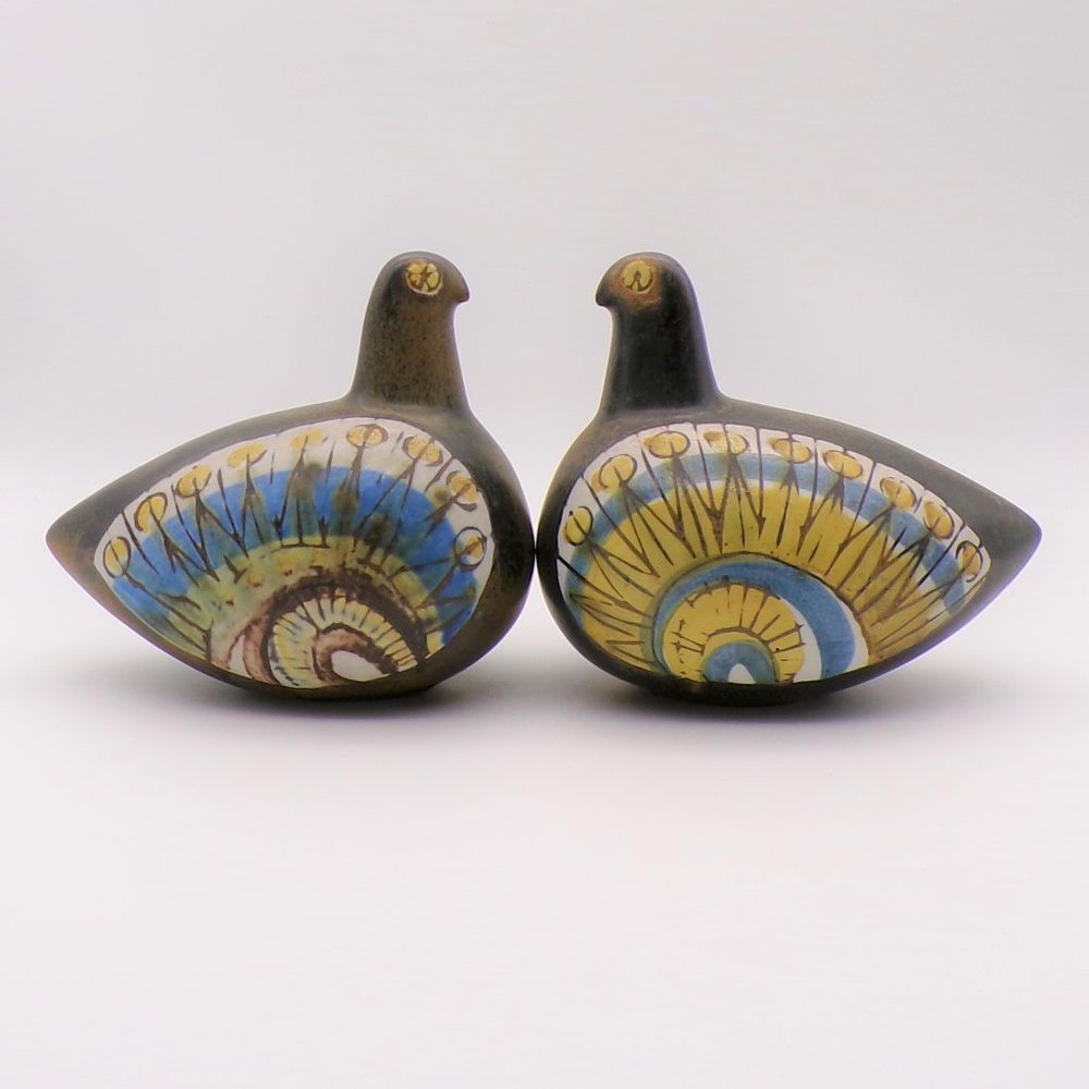 2 Dazzling Doves by Lisa Larson - Picture 3 of 14